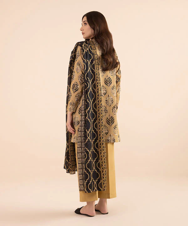 Sapphire Day to Day Mid Summer Printed Lawn 3 Piece Unstitched Dress - U3P-DY24D1-11