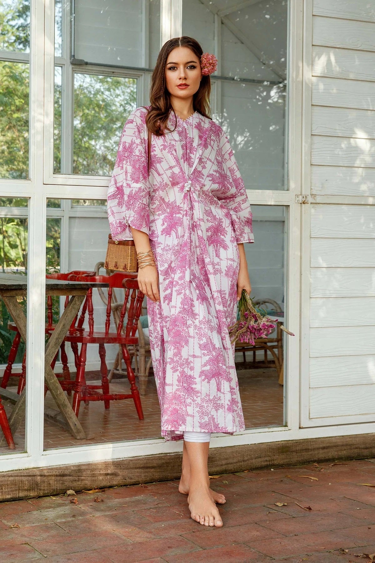 M Basics By Maria B Printed Lawn Shirt Unstitched 1 Piece MB-US23 102-B