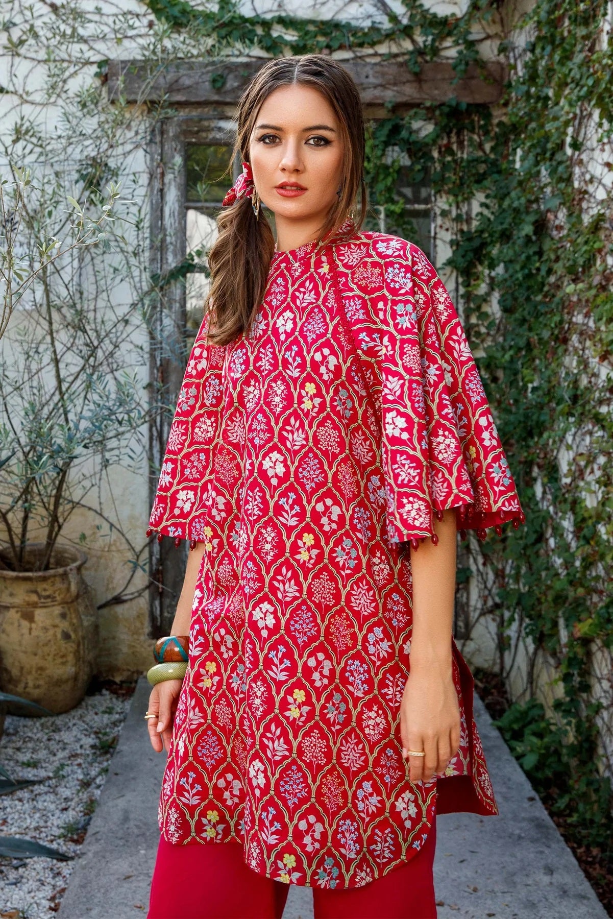 M Basics By Maria B Printed Lawn Shirt Unstitched 1 Piece MB-US23 103-B