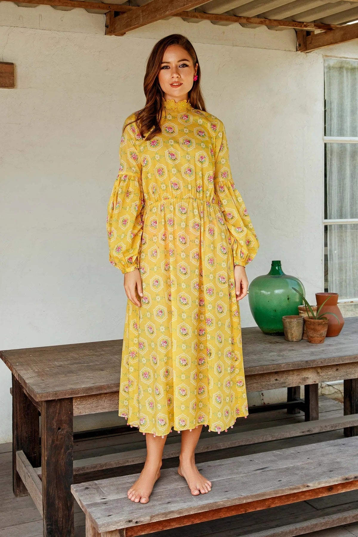 M Basics By Maria B Printed Lawn Shirt Unstitched 1 Piece MB-US23 104-A