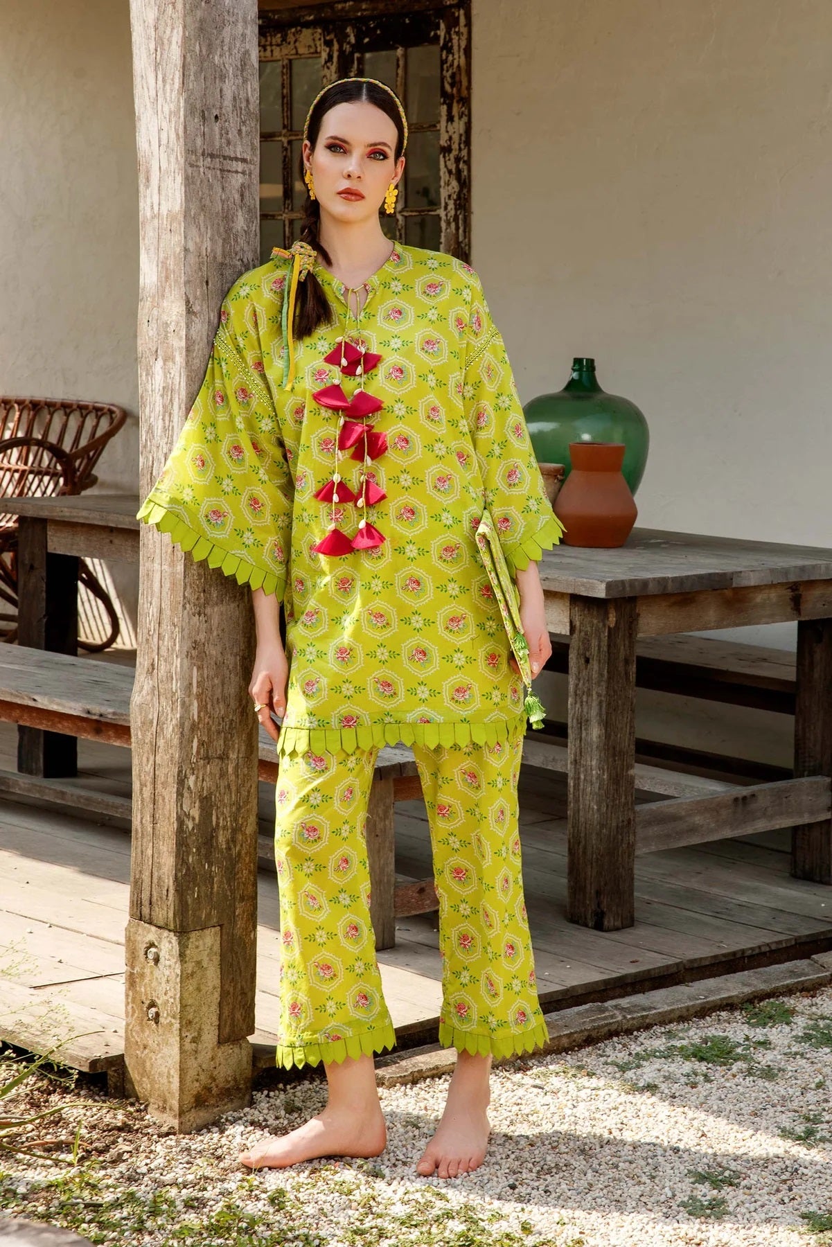 M Basics By Maria B Printed Lawn Shirt Unstitched 1 Piece MB-US23 104-B