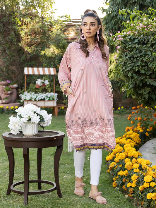 Mehr Digital Printed Lawn Shirt 1 piece unstitched - 23DA-010UT