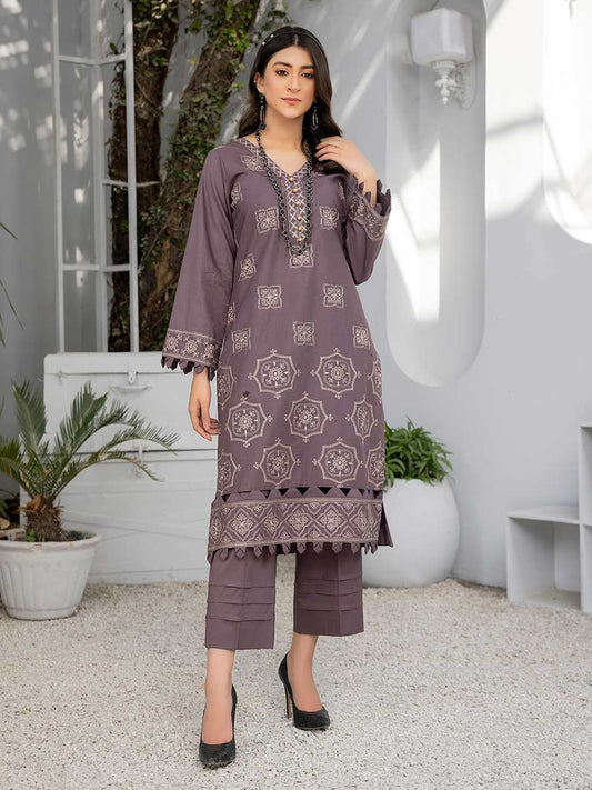 Nisha by Aalaya Embroidered Lawn Unstitched Shirt NEK2- D10