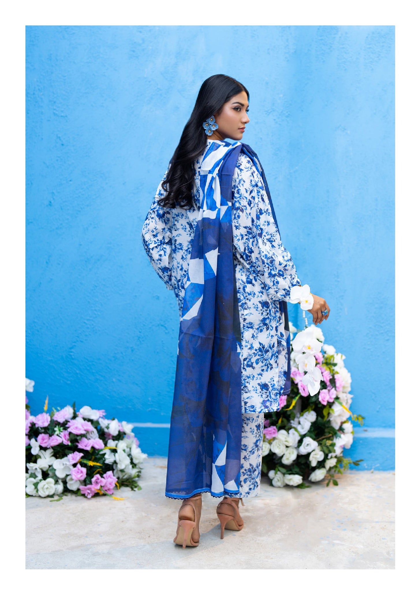 Salina by Regalia Textile Printed Lawn 3 Piece Unstitched Dress - RSPL-10 Summer Collection