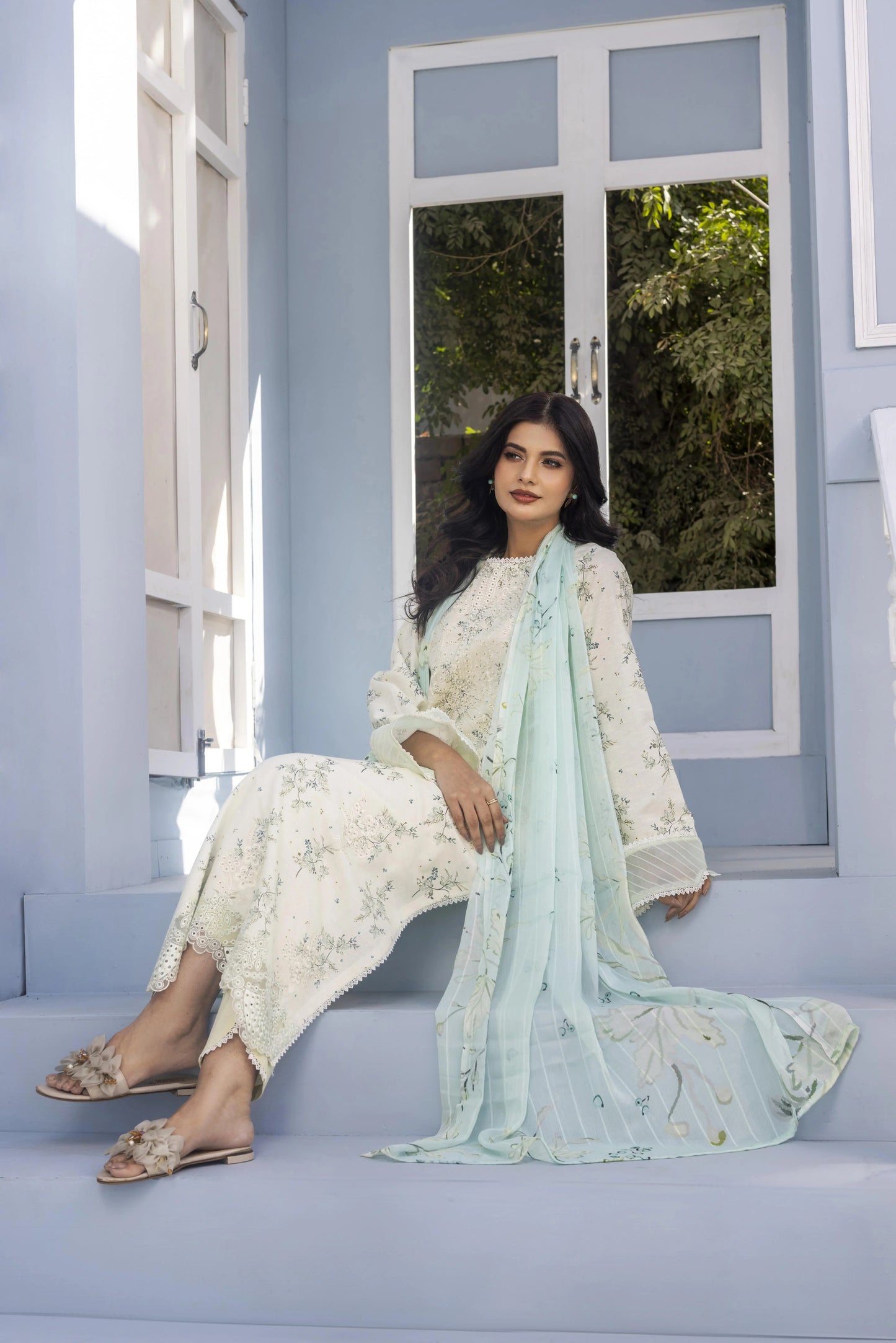 Rosolia by Panache Embroidered Lawn 3 Piece Unstitched Dress - D10