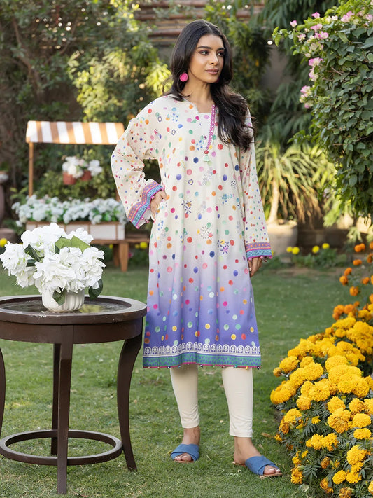 Mehr Digital Printed Lawn Shirt 1 piece unstitched - 23DA-011UT