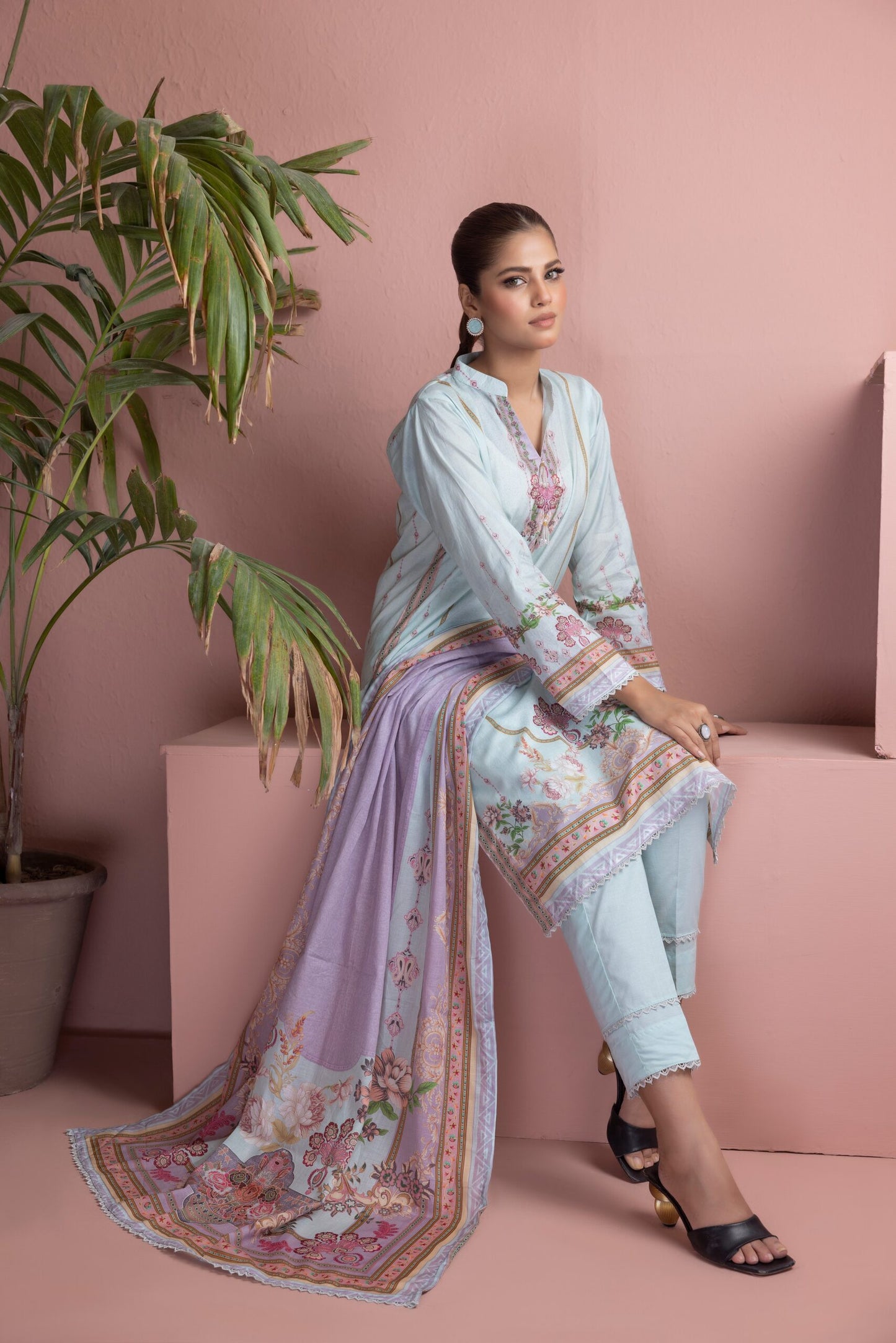 Salina By Regalia Textiles Printed Lawn Suits Unstitched 3 Piece SPL1123-11