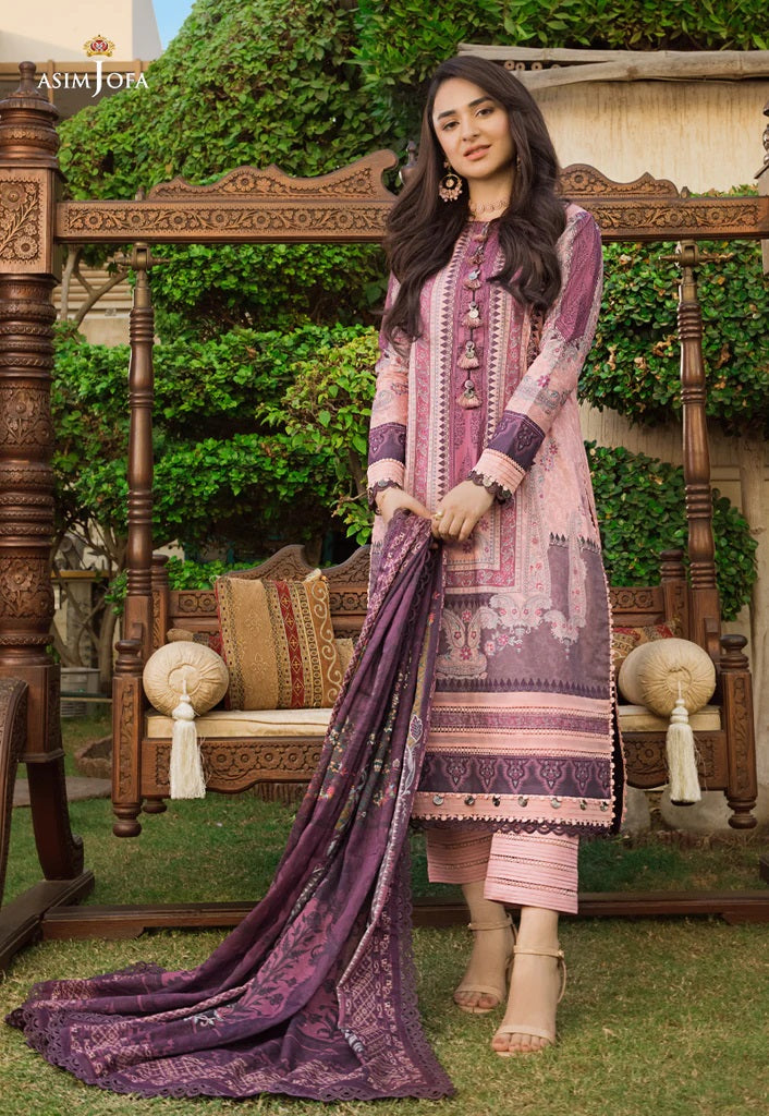 Rania by Asim Jofa Printed Lawn Suits Unstitched 2 Piece AJRP-11