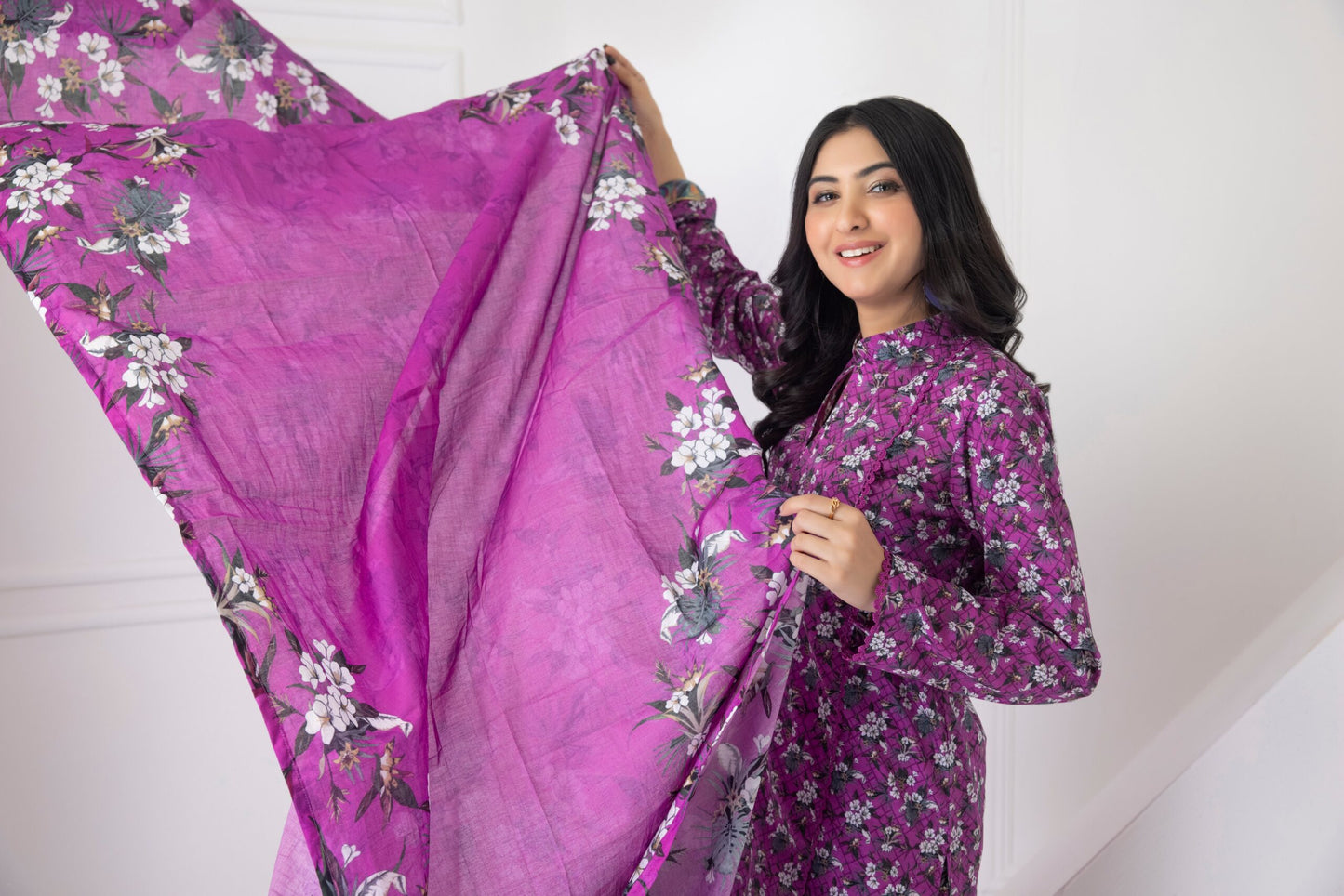 Salina Digital Printed Lawn Special Edition 3 Pcs Unstitched - SPLSE-D12