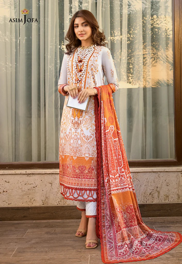 Rania by Asim Jofa Lawn Suits Unstitched 2 Piece AJRP-13