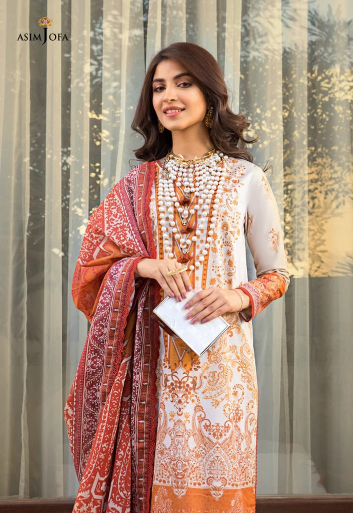 Rania by Asim Jofa Lawn Suits Unstitched 2 Piece AJRP-13