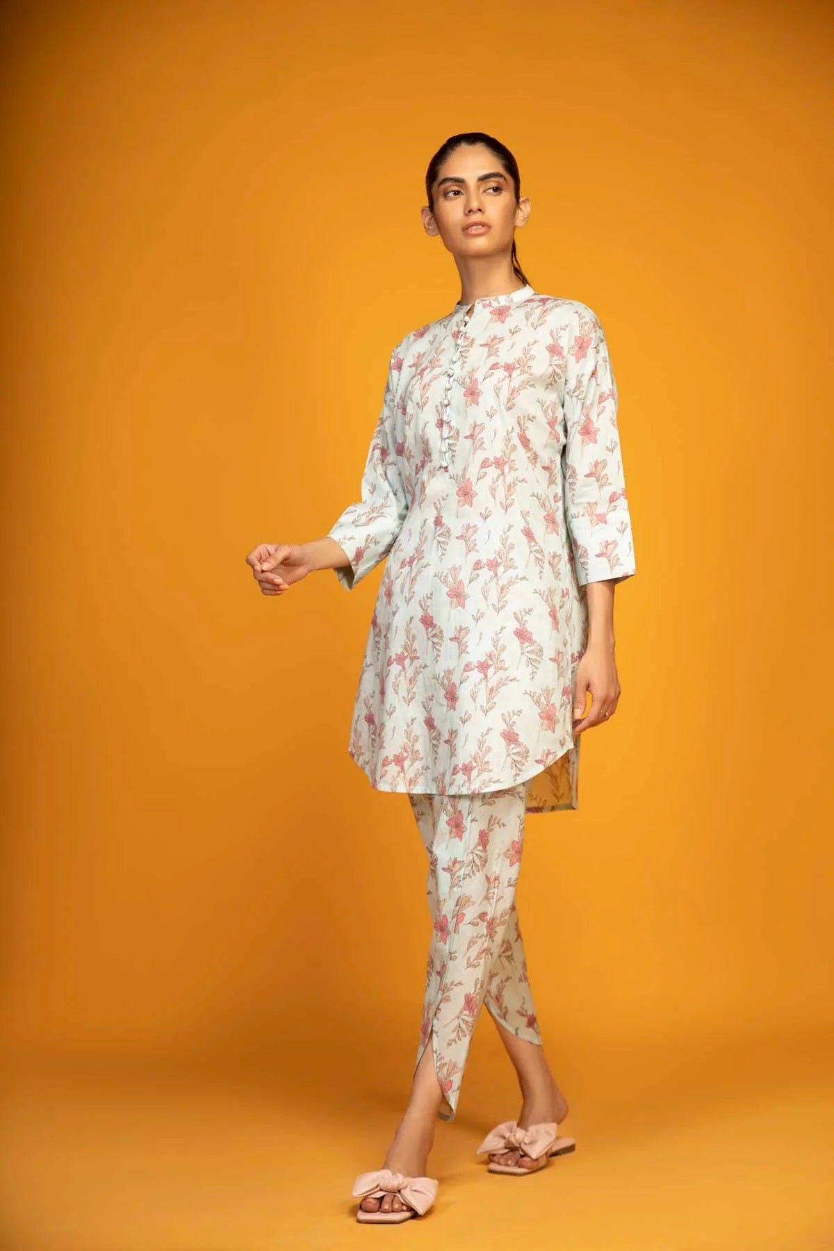 Sahar Digital Printed Lawn 2 piece Shirt & Trouser - SSL-V3-14