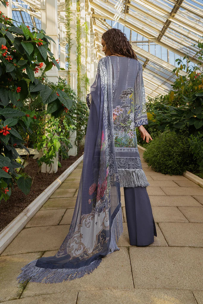 Sobia Nazir Embroidered Luxury Lawn Unstitched 3 Piece Suit - 15A