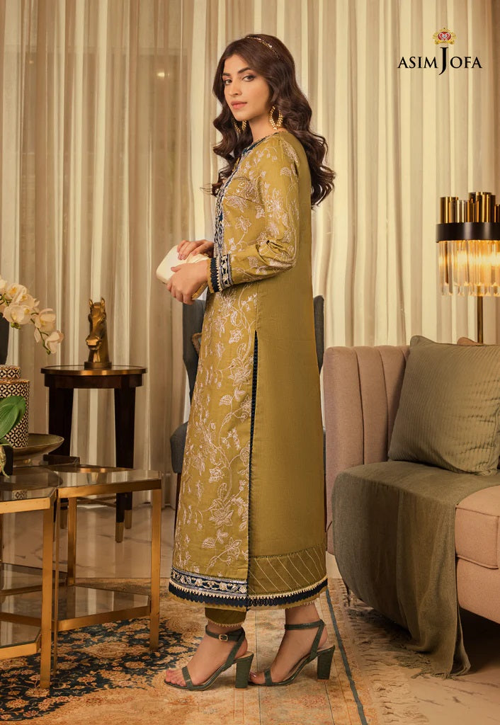 Rania by Asim Jofa Embroidered Cambric Lawn Suits Unstitched 2 Piece AJRP-18