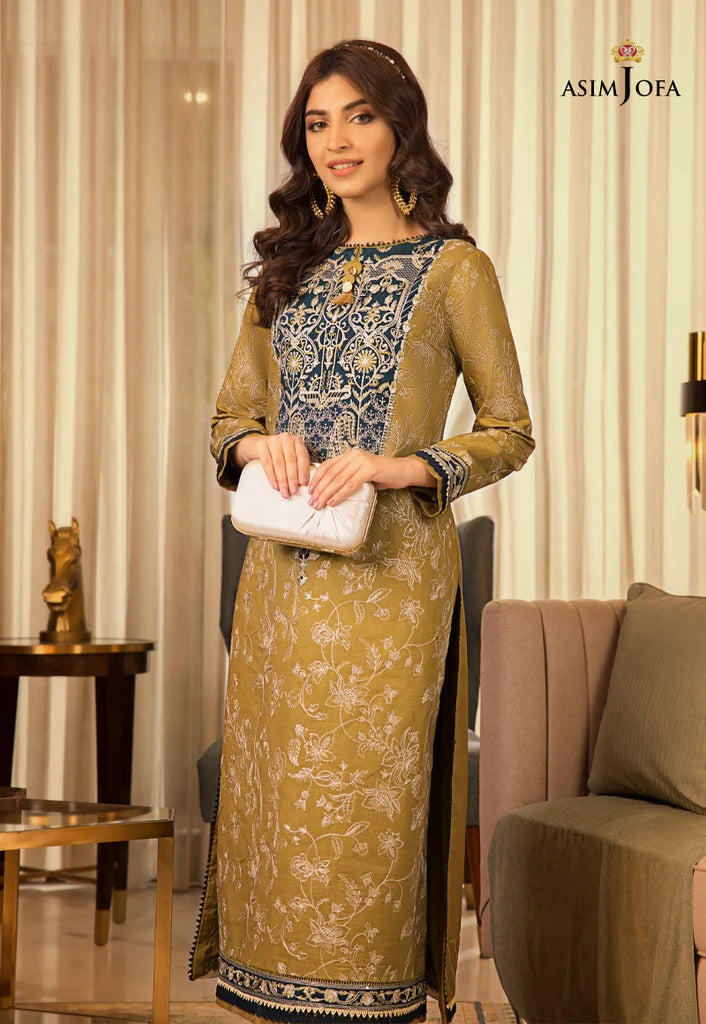 Rania by Asim Jofa Embroidered Cambric Lawn Suits Unstitched 2 Piece AJRP-18