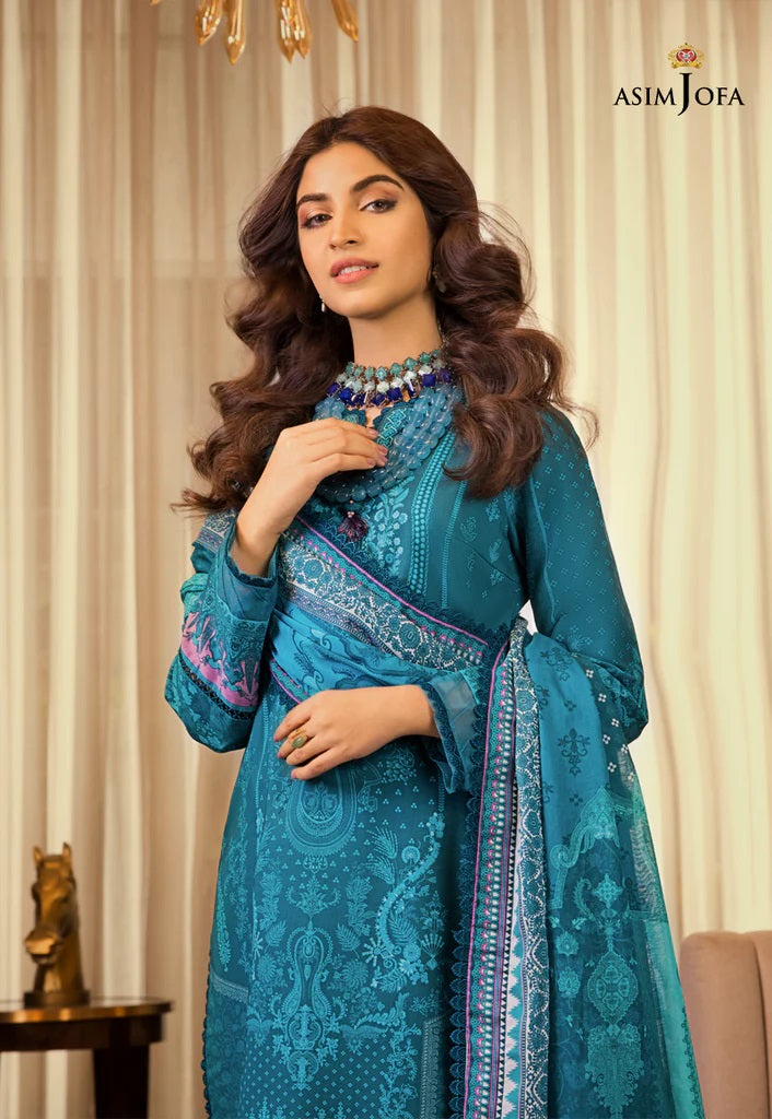 Rania by Asim Jofa Printed Lawn Suits Unstitched 3 Piece AJRP-19