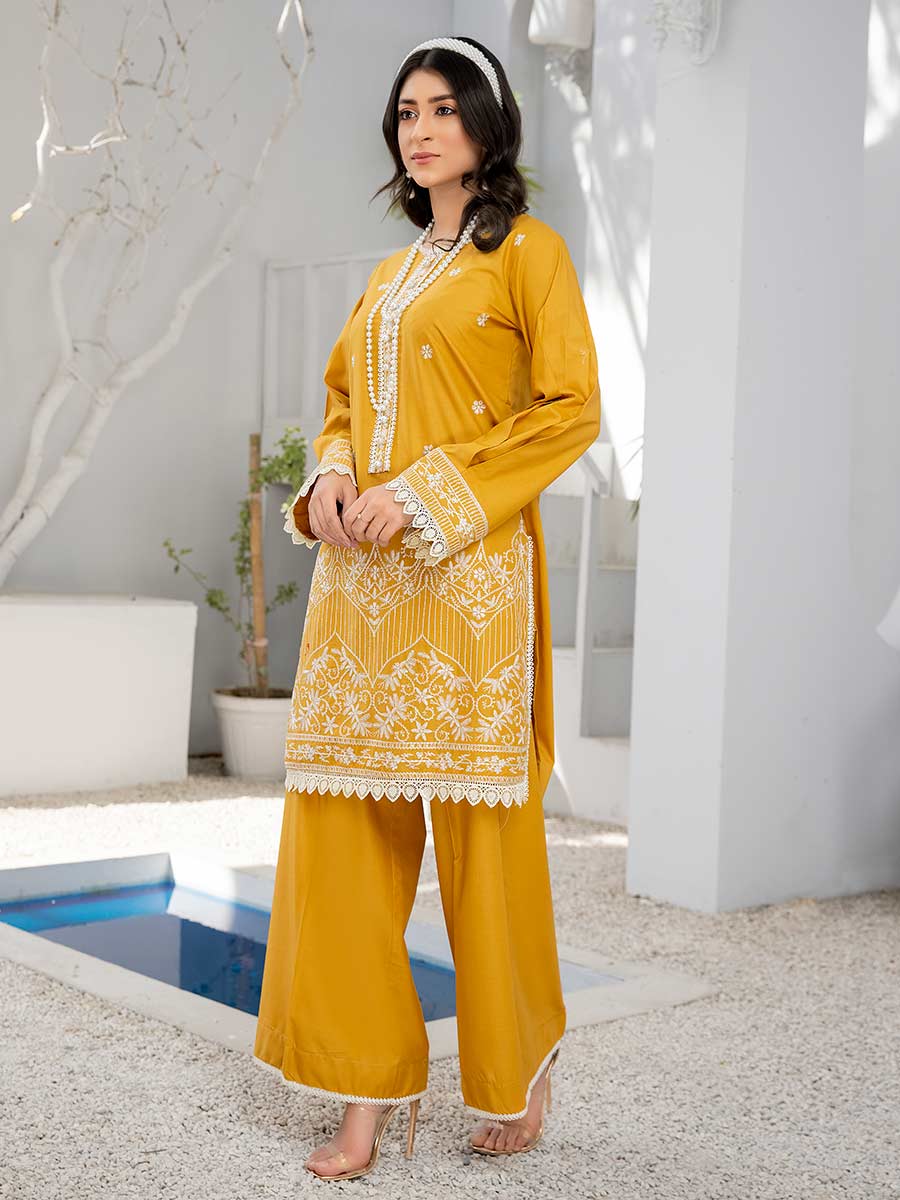 Nisha by Aalaya Embroidered Lawn Unstitched Shirt NEK2- D01