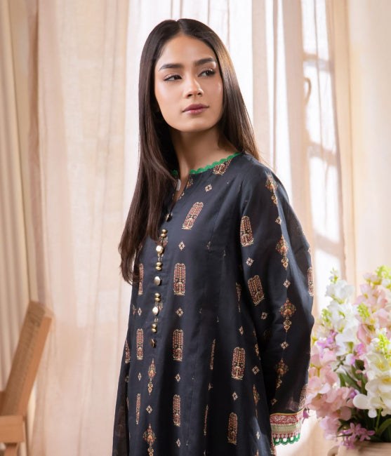 Zellbury Printed Lawn Unstitched 2 piece dress - WUS24X21044 Summer Collection
