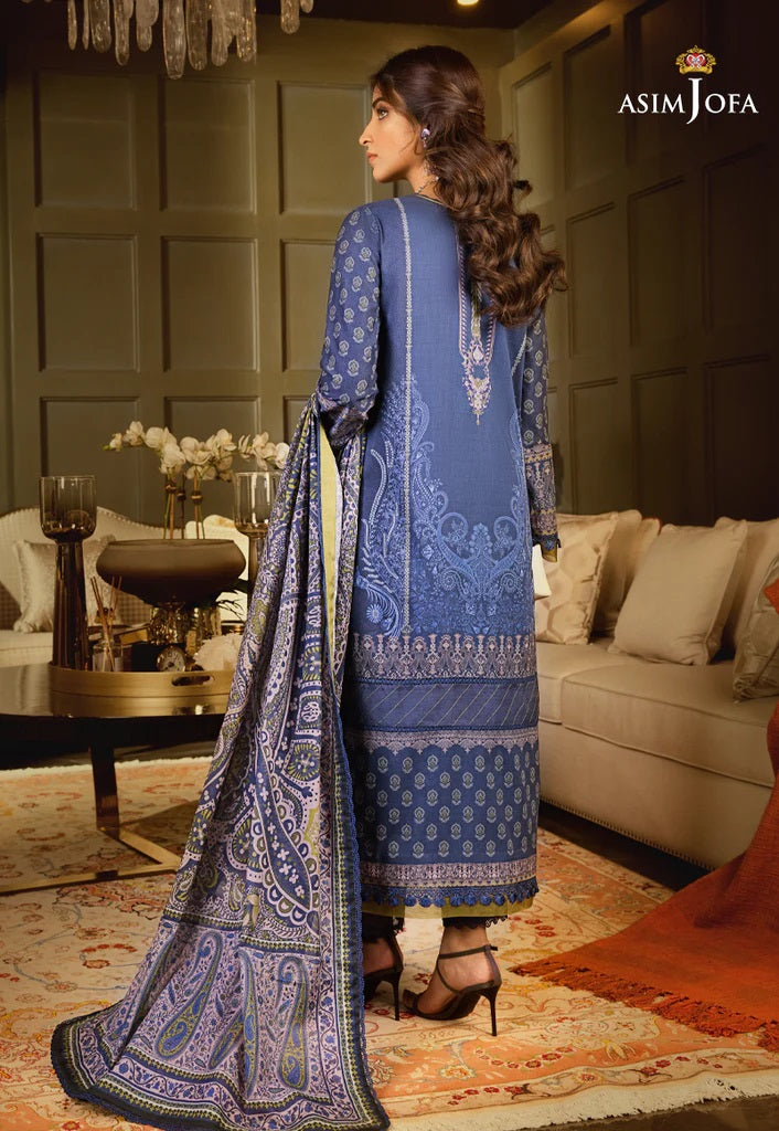 Rania by Asim Jofa Printed Lawn Suits Unstitched 3 Piece AJRP-21