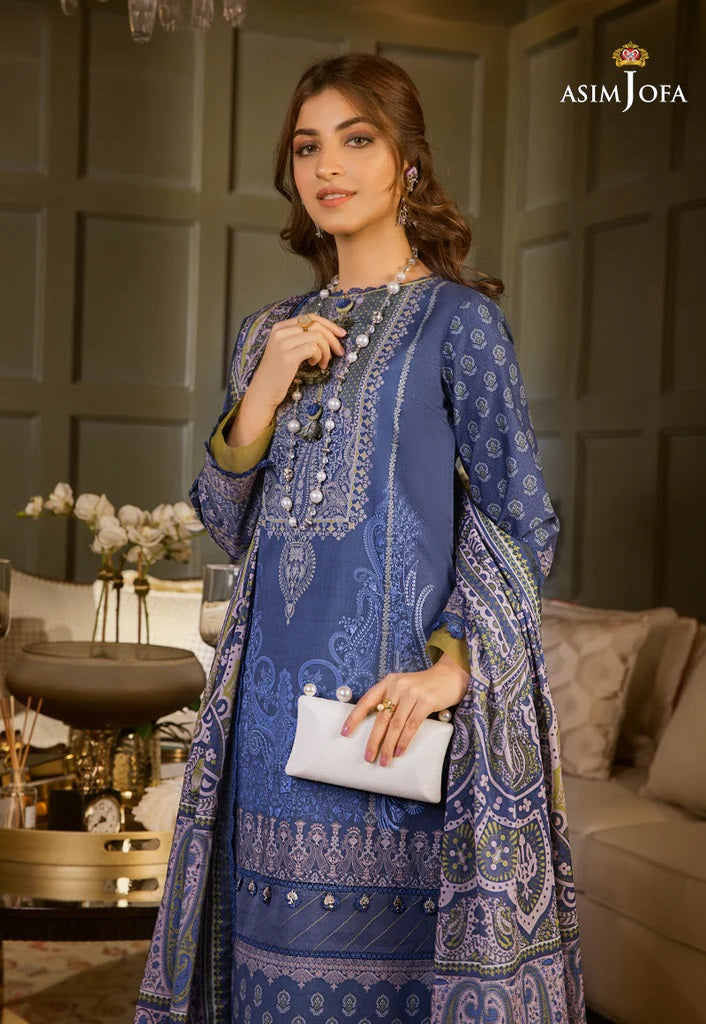 Rania by Asim Jofa Printed Lawn Suits Unstitched 3 Piece AJRP-21