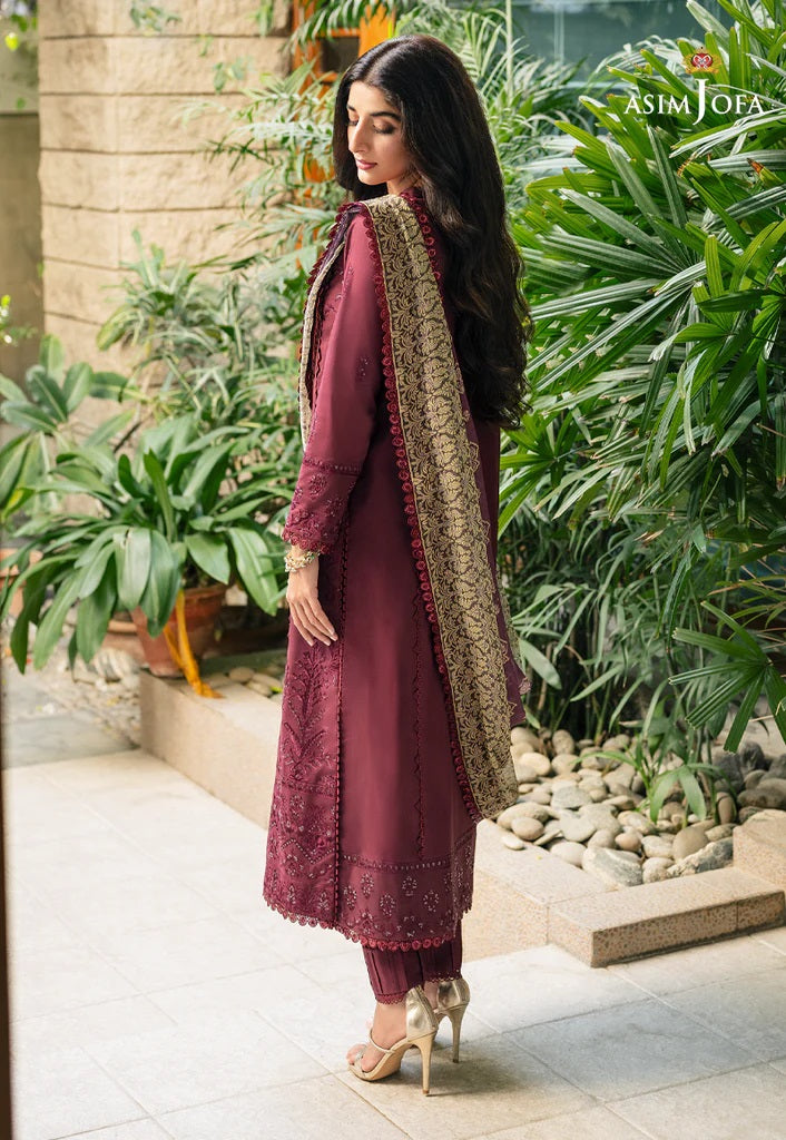 Rania by Asim Jofa Embroidered Cambric Lawn Suits Unstitched 3 Piece AJRP-23