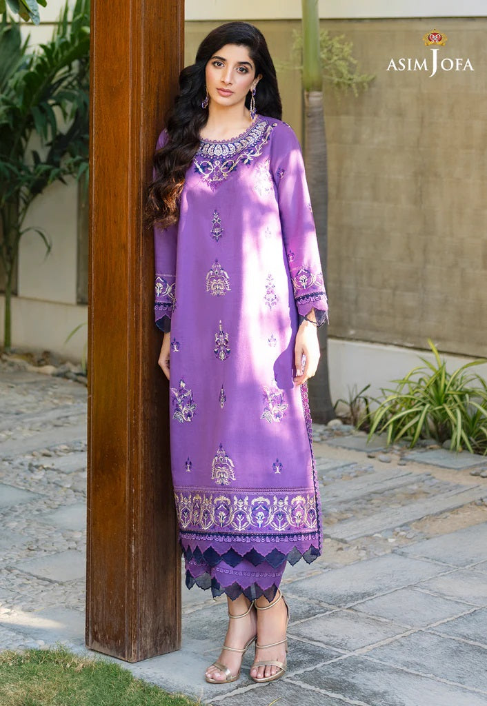 Rania by Asim Jofa Embroidered Lawn Suits Unstitched 2 Piece AJRP-26
