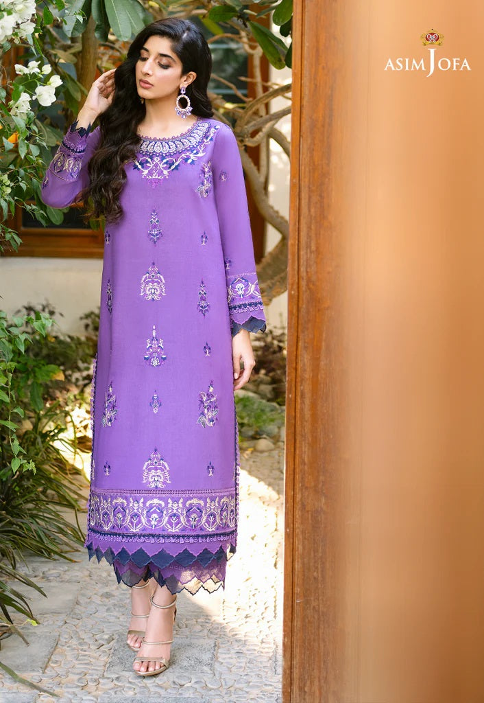 Rania by Asim Jofa Embroidered Lawn Suits Unstitched 2 Piece AJRP-26