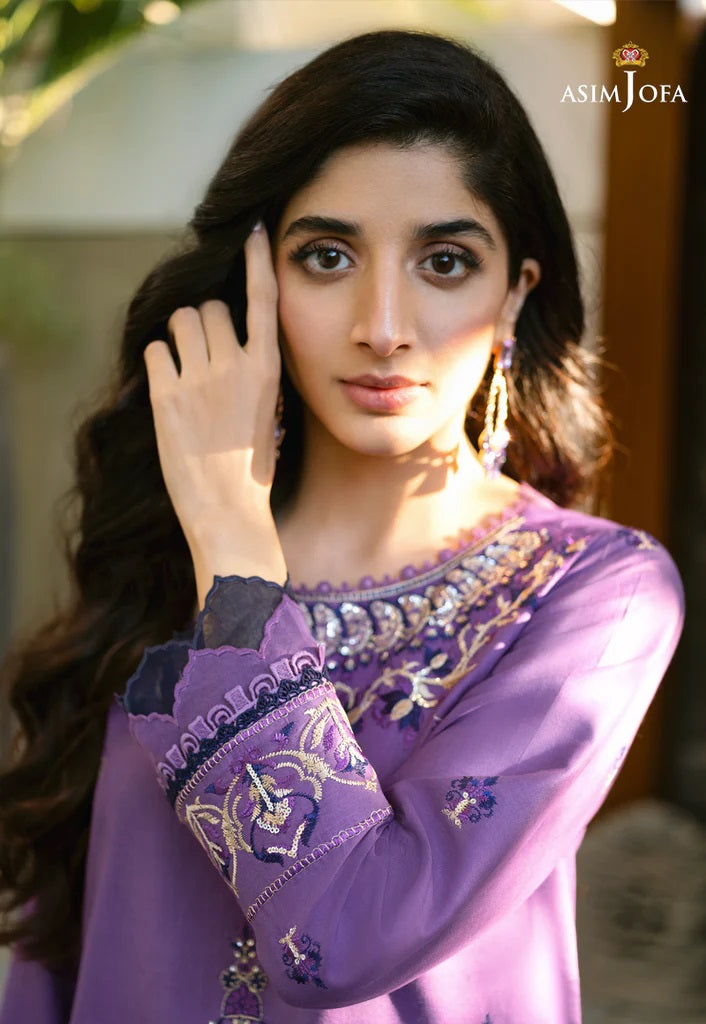 Rania by Asim Jofa Embroidered Lawn Suits Unstitched 2 Piece AJRP-26