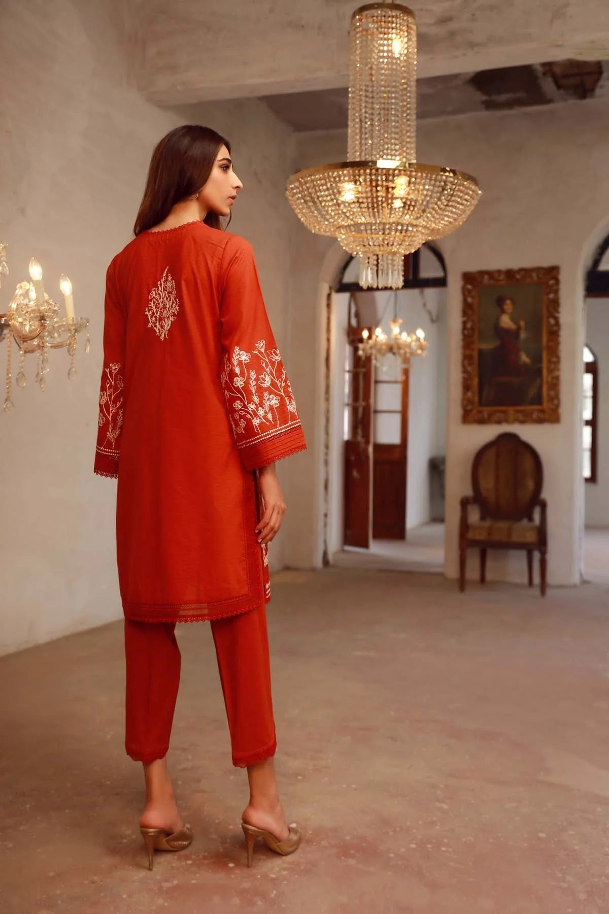 Sahar Embroidered Lawn Suits Unstitched 3 Piece SHR23EE SSL-V3-28 - Eid Collection