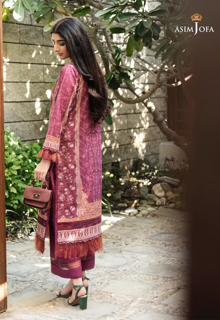 Rania by Asim Jofa Embroidered Lawn Suits Unstitched 2 Piece AJRP-29