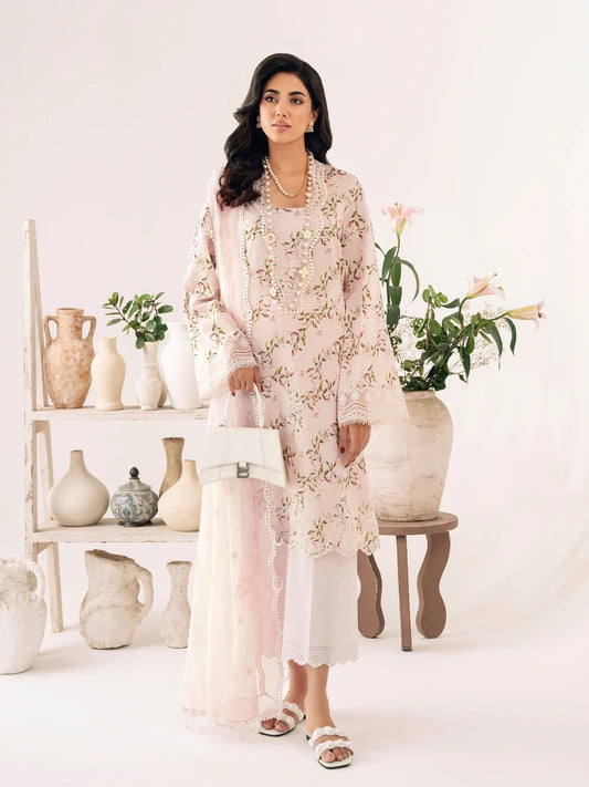 Sable Vogue Embroidered Lawn Suits Unstitched 3 Piece - SAL-02-23-V1