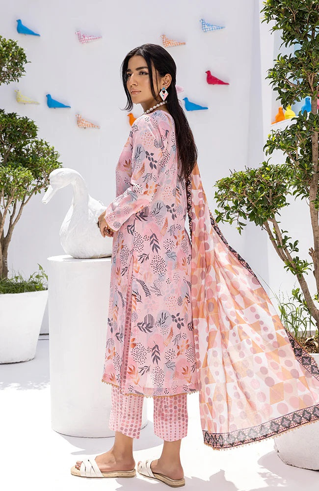 Coco Popup by Alzohaib Printed Lawn 3 piece Unstitched Suit - CPP2-23-02