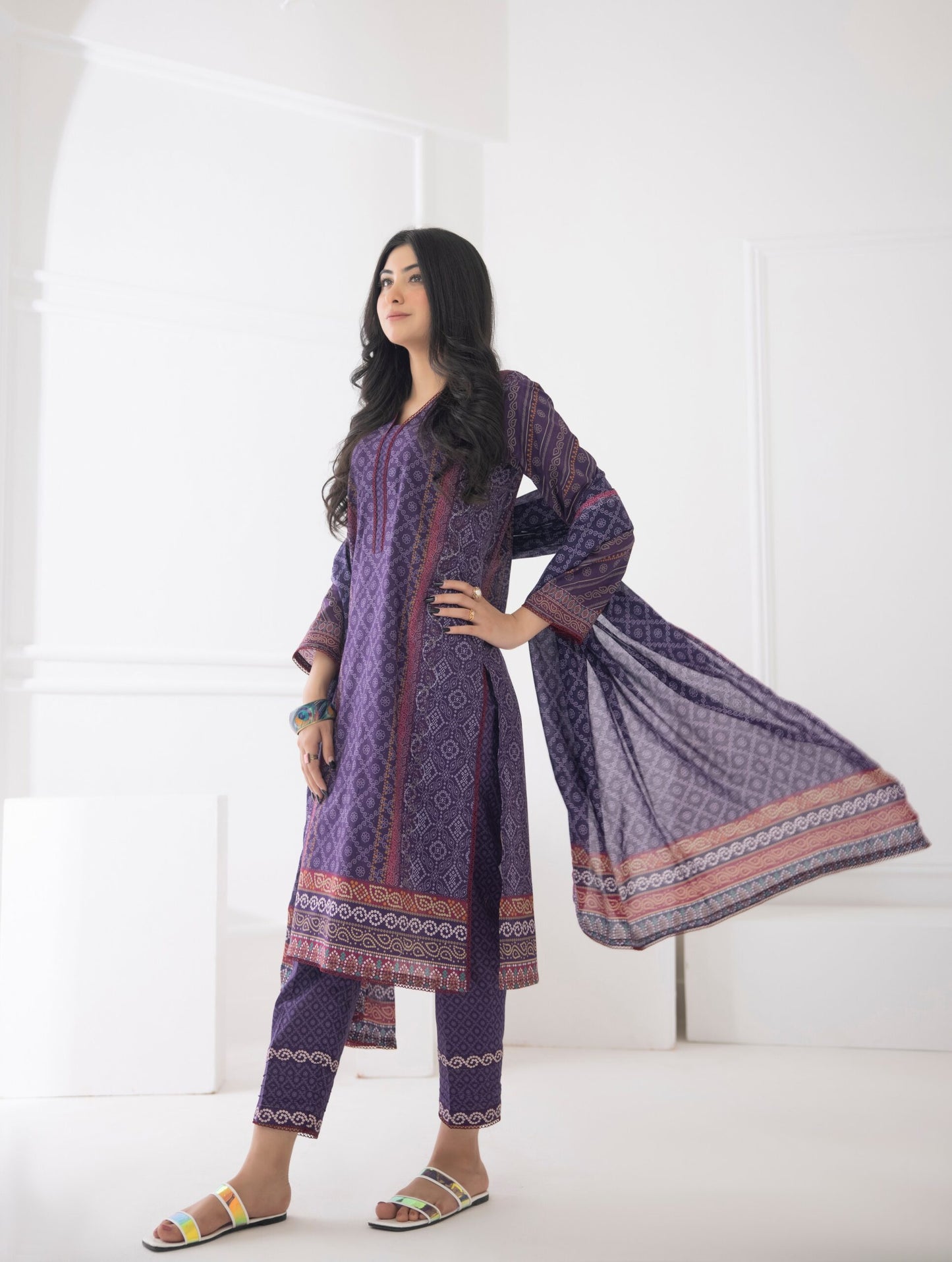 Salina Digital Printed Lawn Special Edition 3 Pcs Unstitched - SPLSE-D02