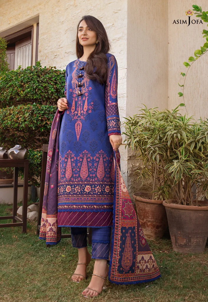 Rania by Asim Jofa Printed Lawn Suits Unstitched 2 Piece AJRP-03