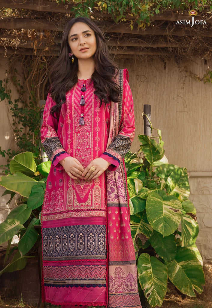 Rania by Asim Jofa Printed Lawn Suits Unstitched 2 Piece AJRP-04