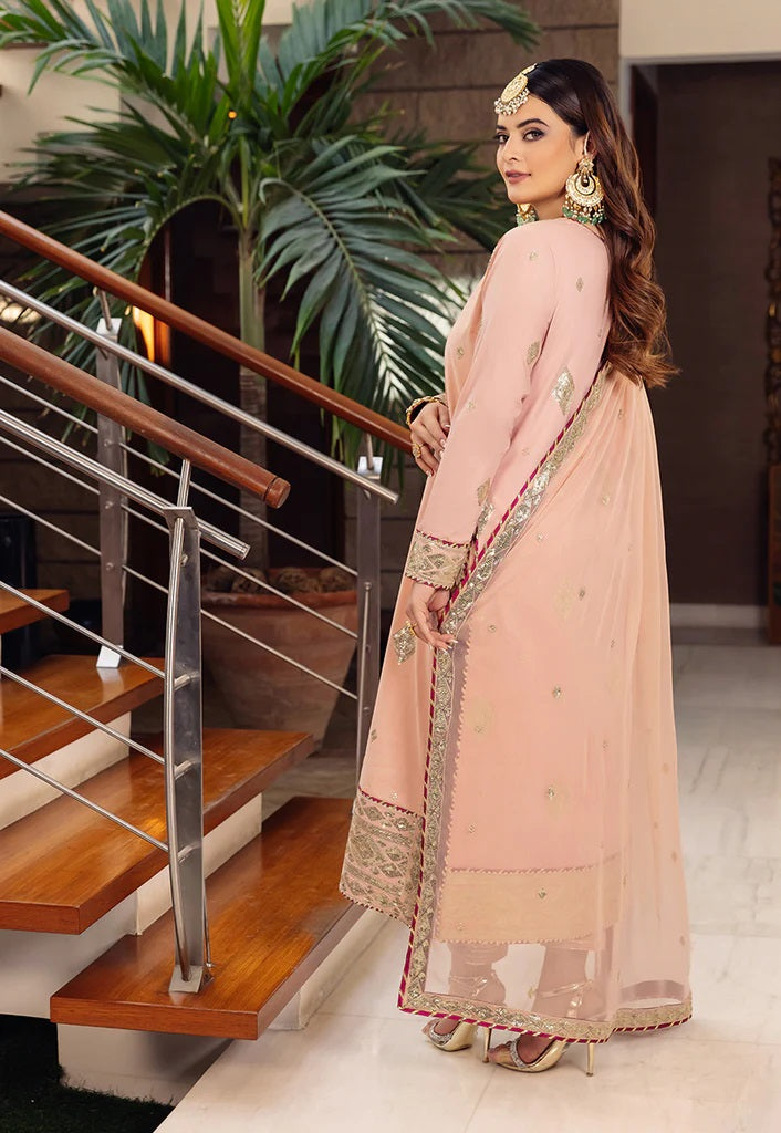 Asim Jofa Maahru Noorie Embroidered Suits Unstitched 3 Piece AJSM-50 - Festive Collection