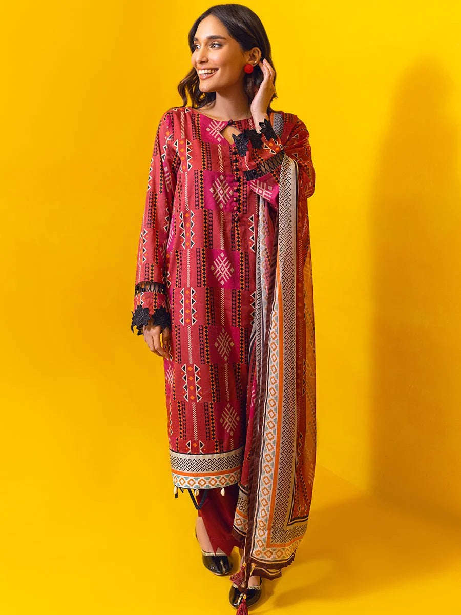 Adorna by Salitex Printed Lawn 2 Piece Suits Unstitched STA-UNS23CB005UT