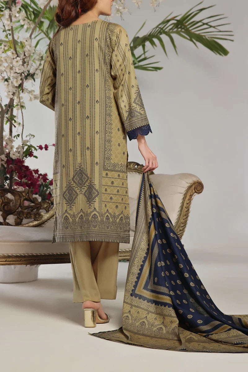 Daman By VS Textiles Printed Lawn Suits Unstitched 3 Piece VS24-D1 2905-B - Summer Collection
