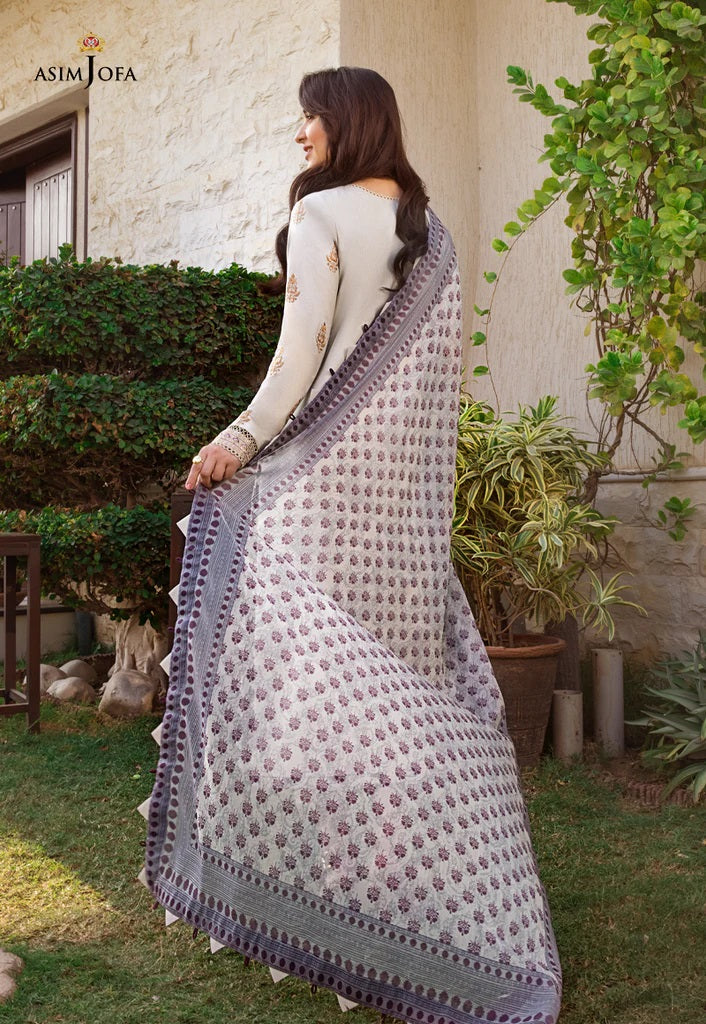 Rania by Asim Jofa Embroidered Lawn Suits Unstitched 2 Piece AJRP-05