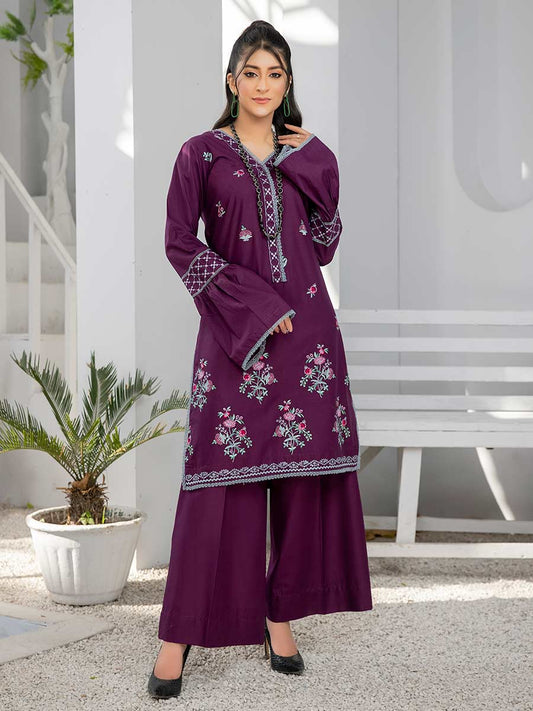 Nisha by Aalaya Embroidered Lawn Unstitched Shirt NEK2- D06