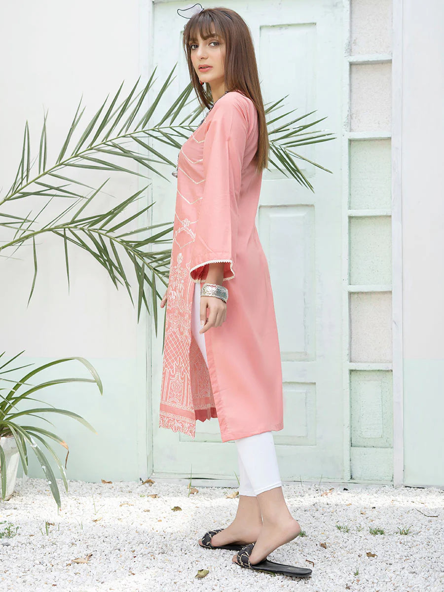 Nisha by Aalaya Embroidered Lawn Unstitched Shirt NEK- D06