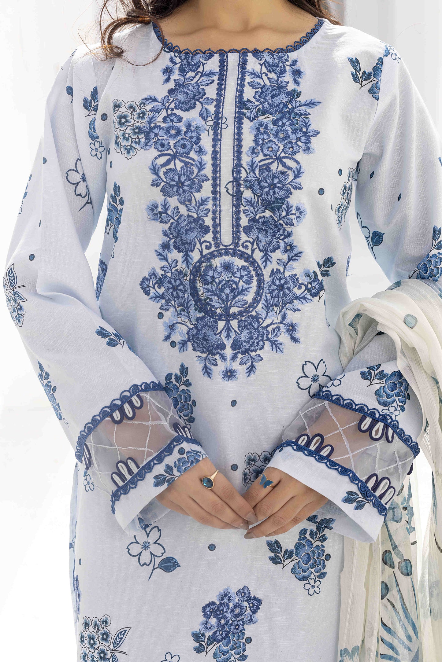 Rosolia by Panache Embroidered Lawn 3 Piece Unstitched Dress - D06