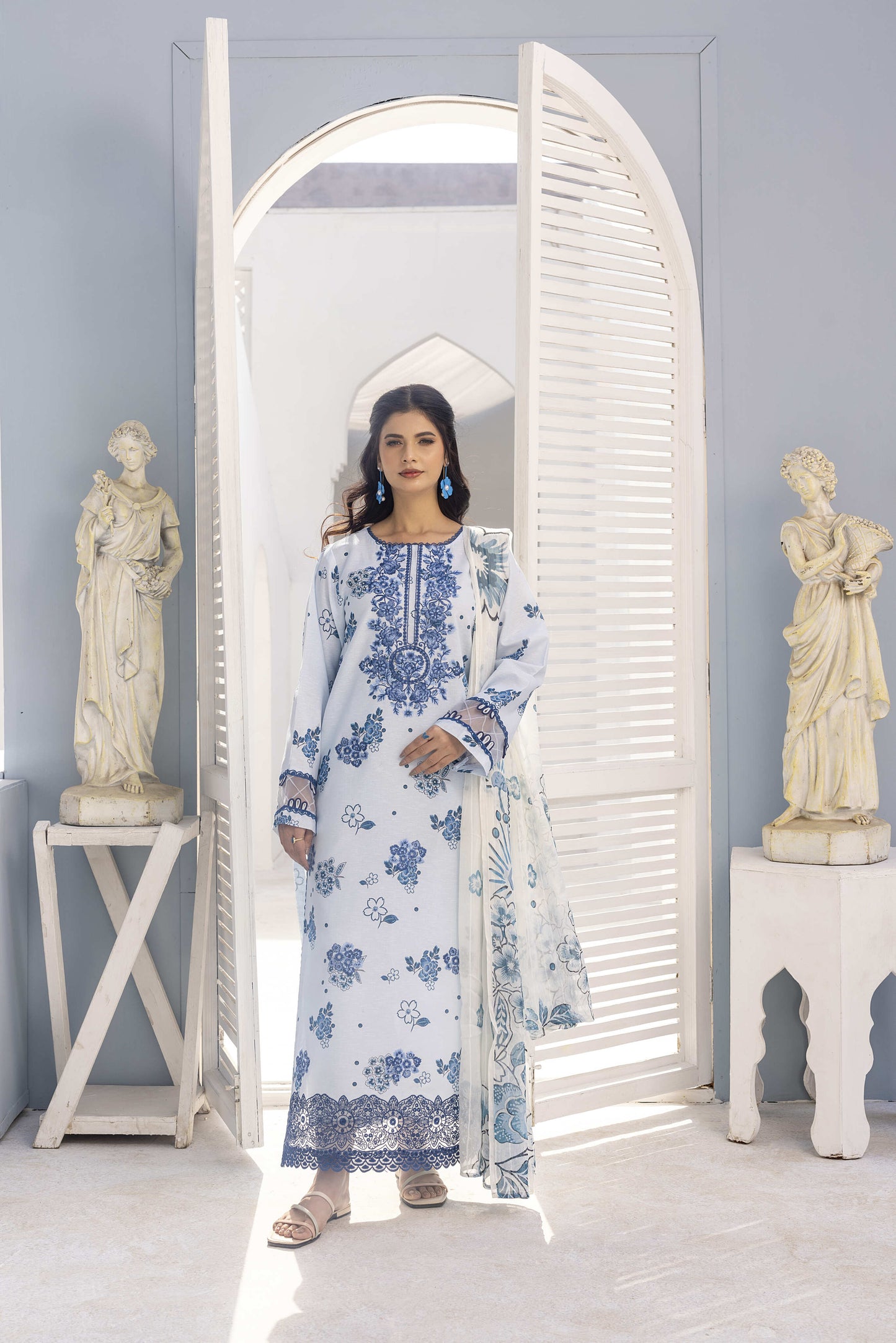 Rosolia by Panache Embroidered Lawn 3 Piece Unstitched Dress - D06
