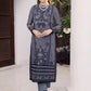 Asim Jofa Zari Sitara Embroidered Paper Cotton Unstitched 1 Piece Shirt - AJZS 07