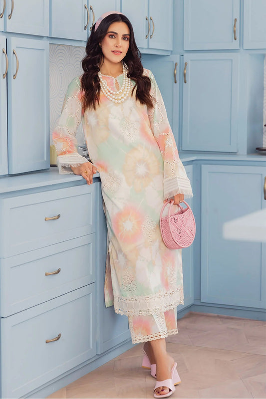 Ballerina By Nureh Embroidered Chikankari Lawn Suits Unstitched 2 Piece NU2- 84