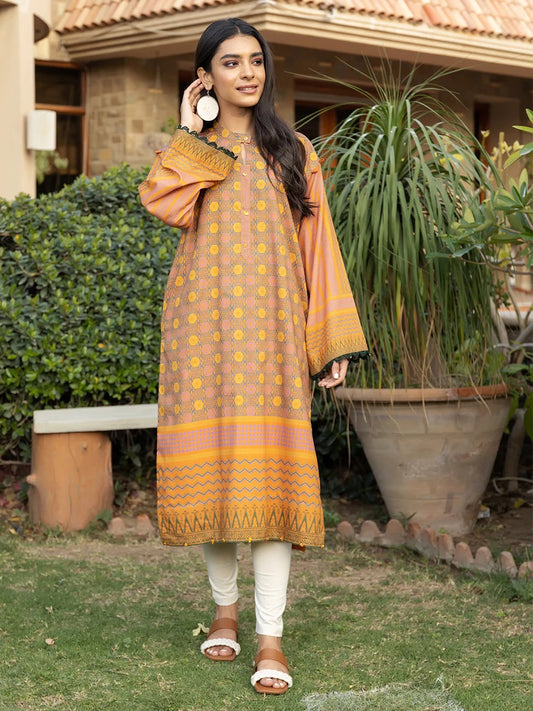 Mehr Digital Printed Lawn Shirt 1 piece unstitched - 23DA-008UT