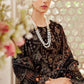 Emaan Adeel Embroidered Chiffon 3 piece Unstitched Dress - LX 08