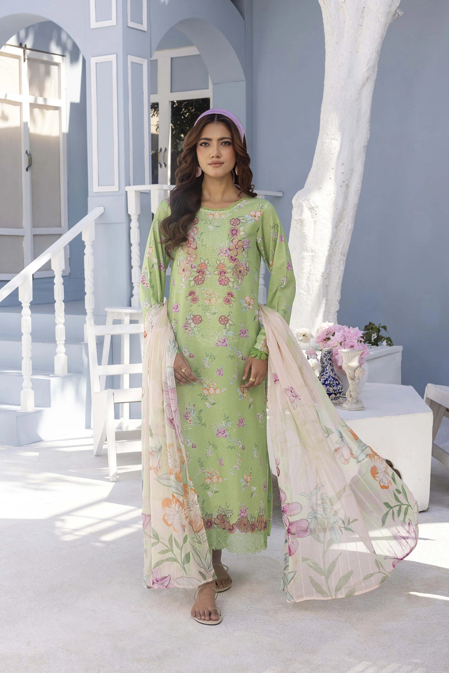 Rosolia by Panache Embroidered Lawn 3 Piece Unstitched Dress - D08