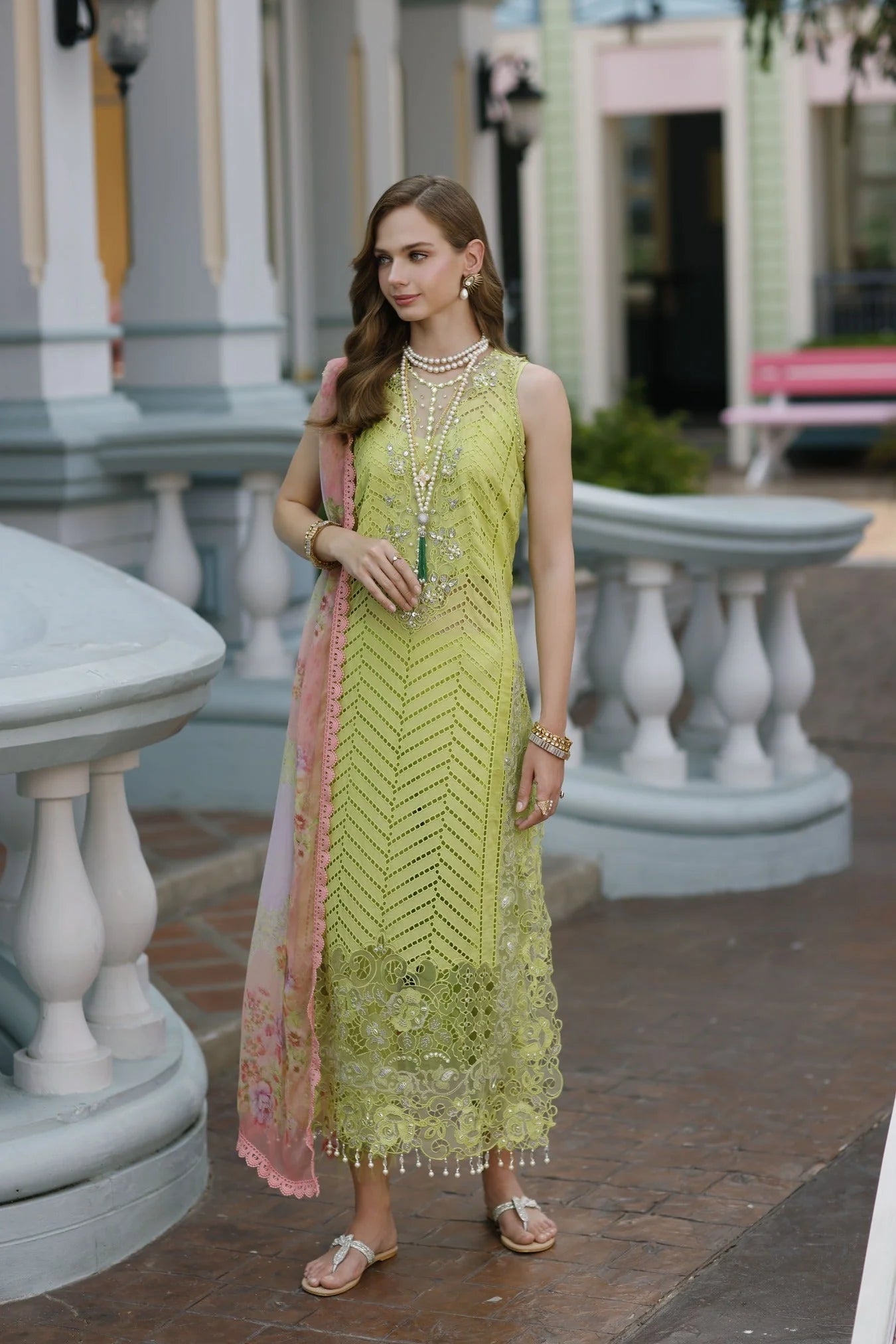Noor By Saadia Asad Embroidered Lawn Suits Unstitched 3 Piece D09 - Livia