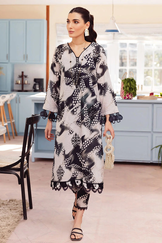 Ballerina By Nureh Embroidered Chikankari Lawn Suits Unstitched 2 Piece NU2- 90